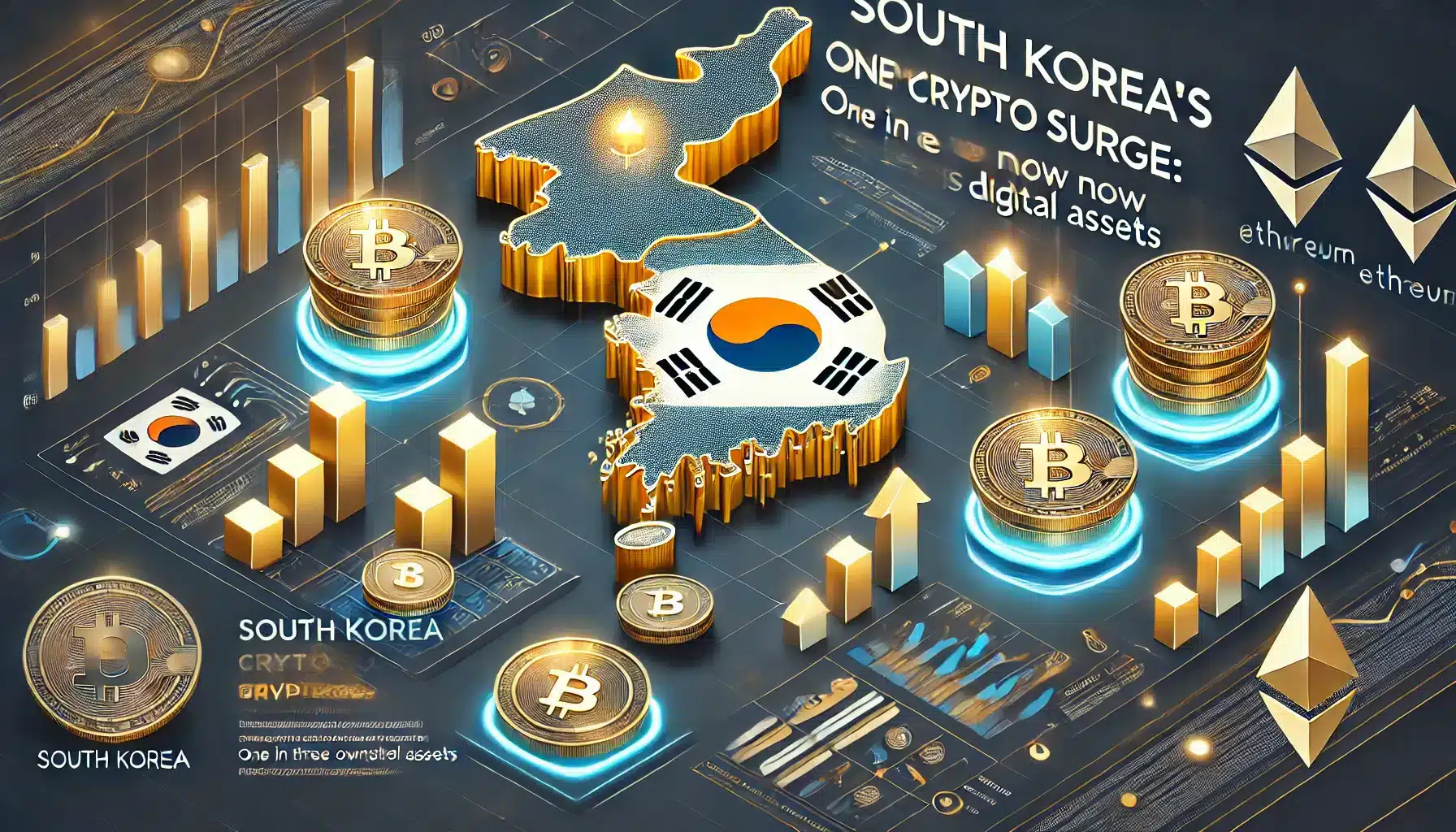Crypto Boom in South Korea: Investors Surpass Stock Traders