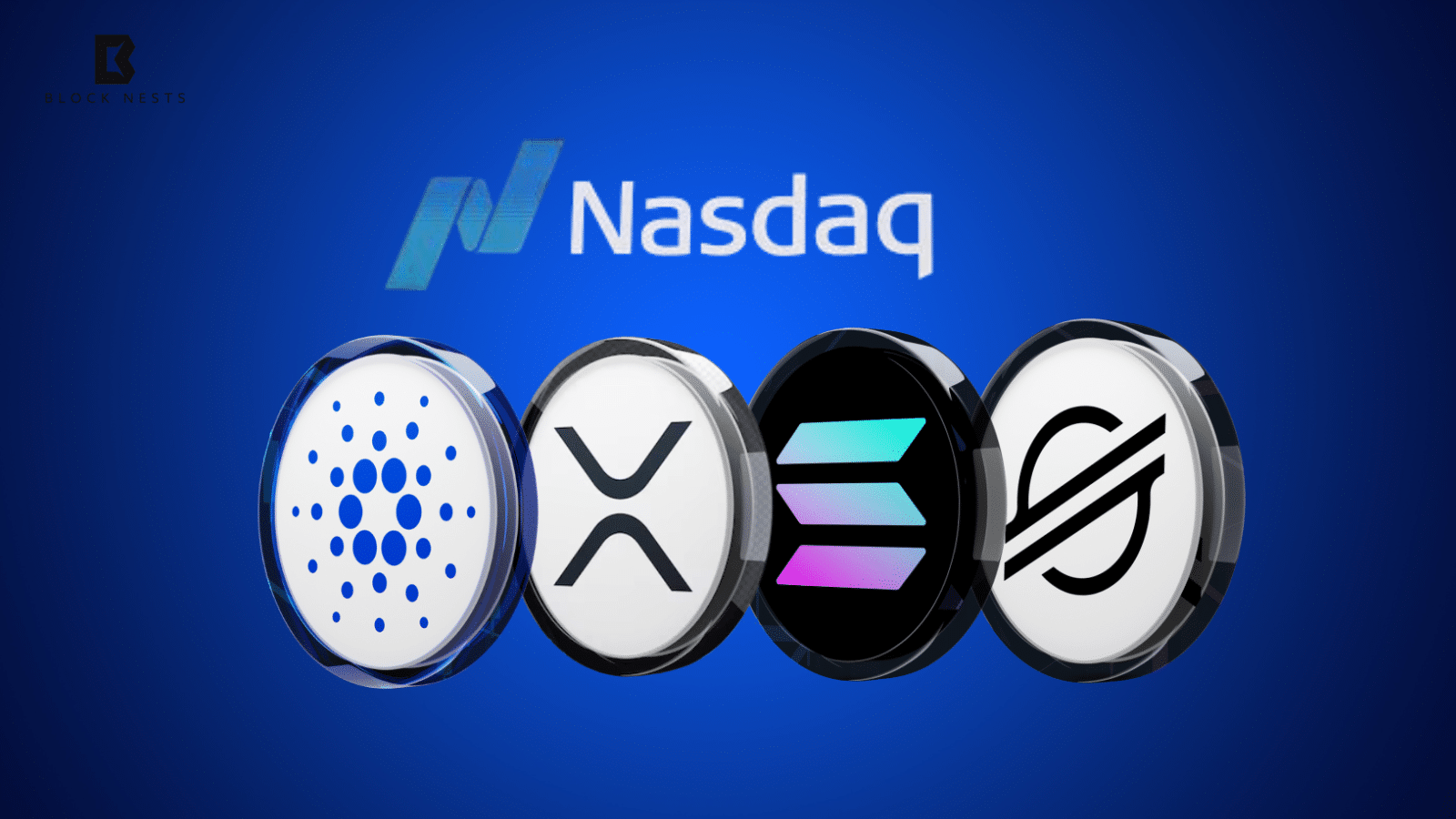 Crypto ETF Shakeup: Nasdaq Seeks Approval to Expand Index With XRP, SOL, ADA, and XLM