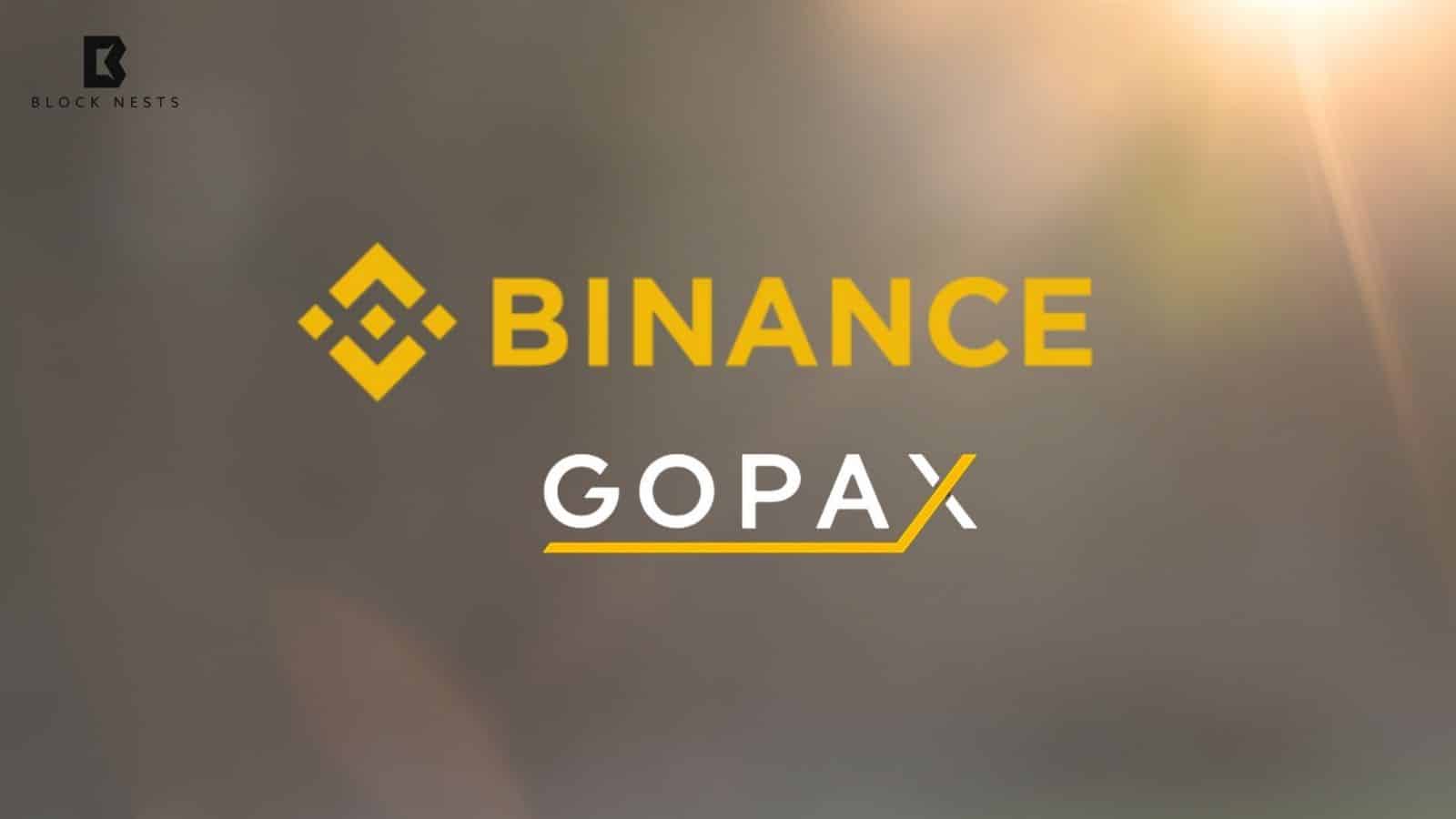 Binance’s Gopax Acquisition Review Resumes, Approval Expected by End of 2025