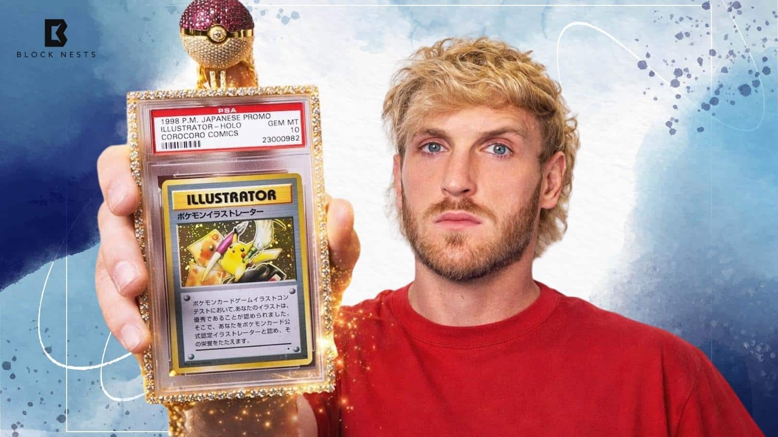 Logan Paul’s Pokémon Illustrator Card Sells for Record $16.49 Million
