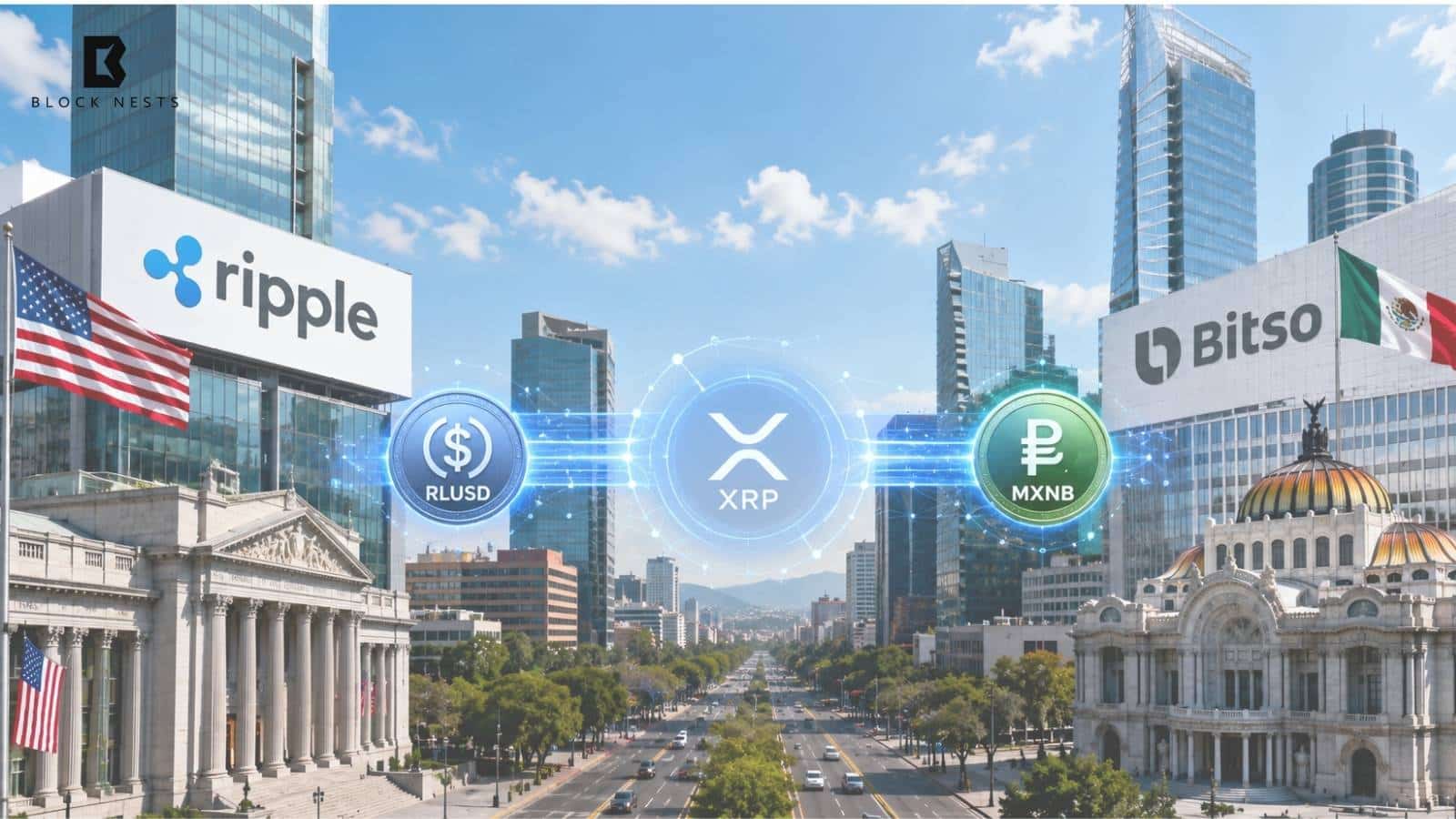 Ripple Expands Bitso Partnership to Launch MXNB on XRP Ledger for Cross-Border Payments